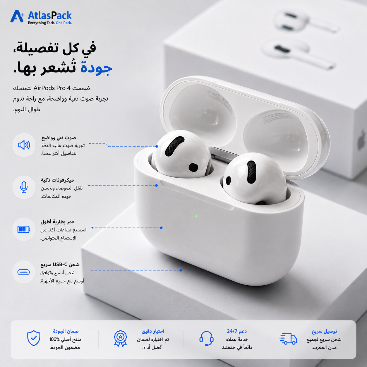 airpods pro 4 + case